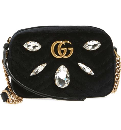 gucci gg marmont crystal crossbody bag price|gucci gg marmont shoulder bag.